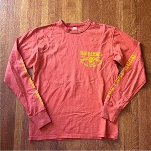 American Vintage Orange Long Sleeve Tee